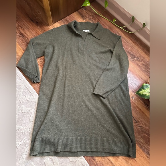 Beachlunchlounge Forest Green Knit Top - Picture 1 of 7